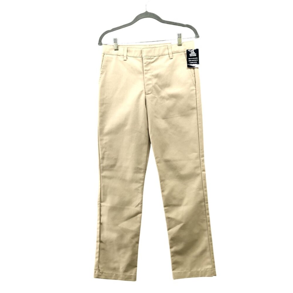 NWT Becky Thatcher Chino Pants Youth Girls Size‎ 16 Khaki Twill Beige Uniform